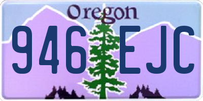 OR license plate 946EJC