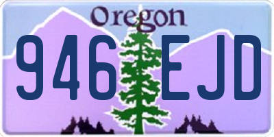 OR license plate 946EJD