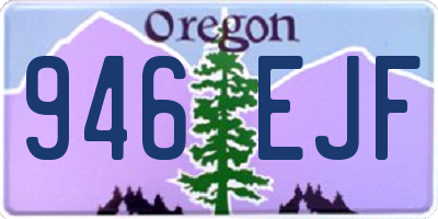 OR license plate 946EJF