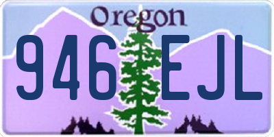 OR license plate 946EJL