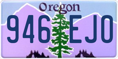 OR license plate 946EJO