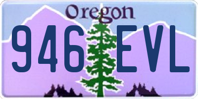 OR license plate 946EVL