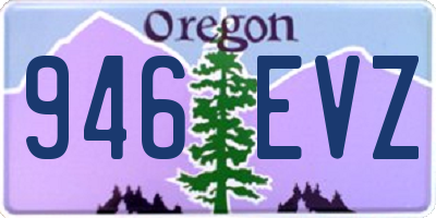 OR license plate 946EVZ