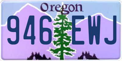 OR license plate 946EWJ