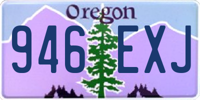 OR license plate 946EXJ