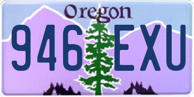OR license plate 946EXU