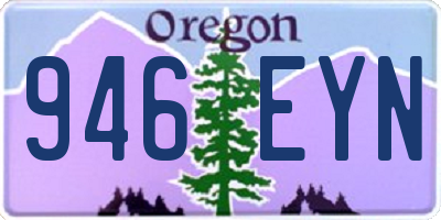 OR license plate 946EYN