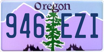 OR license plate 946EZI