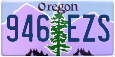OR license plate 946EZS
