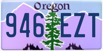 OR license plate 946EZT