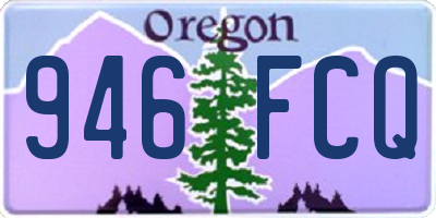 OR license plate 946FCQ