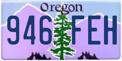 OR license plate 946FEH
