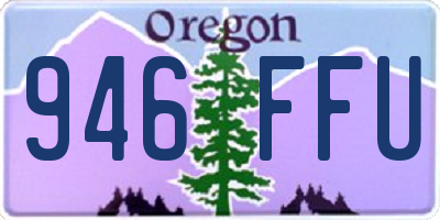 OR license plate 946FFU