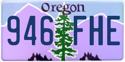 OR license plate 946FHE
