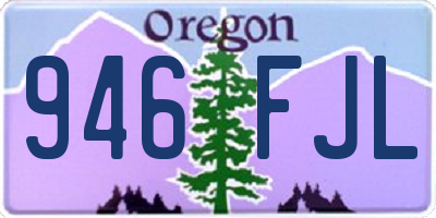 OR license plate 946FJL