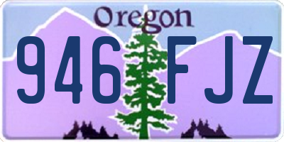 OR license plate 946FJZ