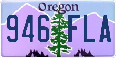 OR license plate 946FLA