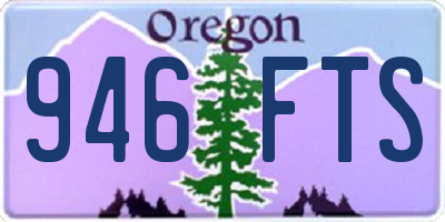 OR license plate 946FTS