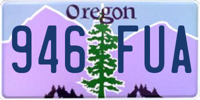 OR license plate 946FUA