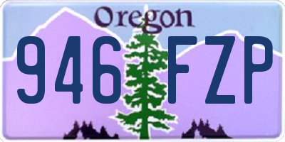 OR license plate 946FZP