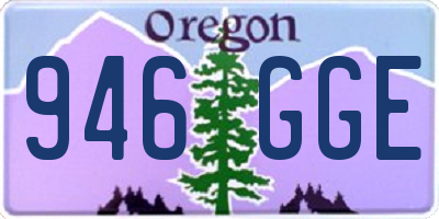 OR license plate 946GGE