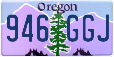 OR license plate 946GGJ