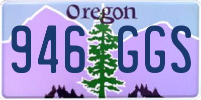 OR license plate 946GGS
