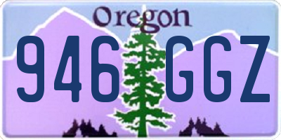 OR license plate 946GGZ