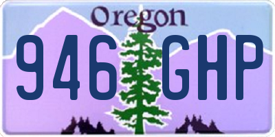 OR license plate 946GHP