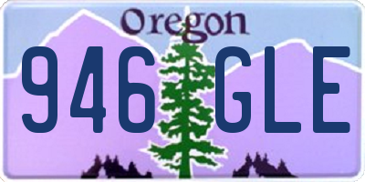 OR license plate 946GLE