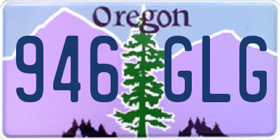 OR license plate 946GLG