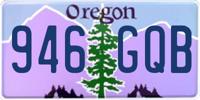 OR license plate 946GQB