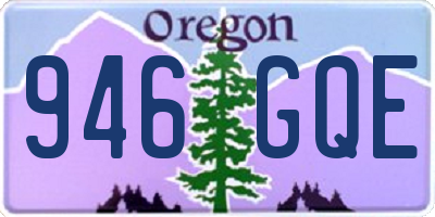 OR license plate 946GQE