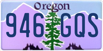 OR license plate 946GQS