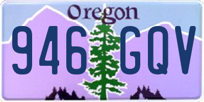 OR license plate 946GQV