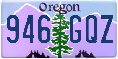 OR license plate 946GQZ