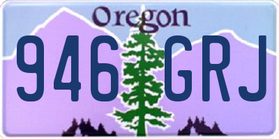 OR license plate 946GRJ