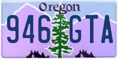 OR license plate 946GTA