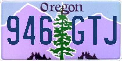 OR license plate 946GTJ