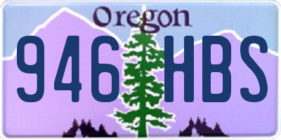 OR license plate 946HBS
