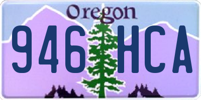 OR license plate 946HCA
