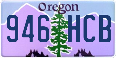 OR license plate 946HCB