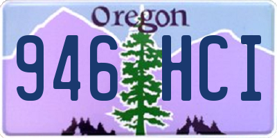 OR license plate 946HCI