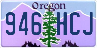 OR license plate 946HCJ