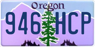OR license plate 946HCP