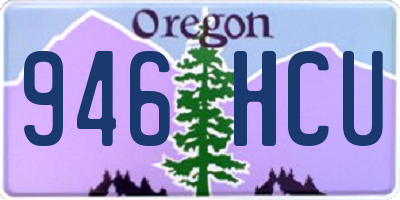 OR license plate 946HCU