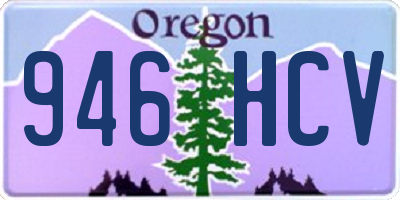 OR license plate 946HCV