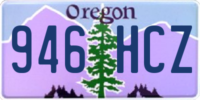 OR license plate 946HCZ