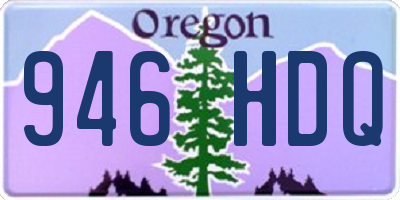 OR license plate 946HDQ