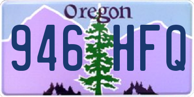 OR license plate 946HFQ